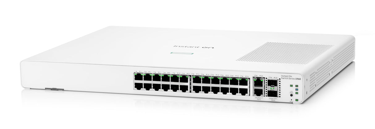 Aruba Instant On 1960 24G 2XGT 2SFP+ Géré L2+ Gigabit Ethernet (10/100/1000) 1U Blanc