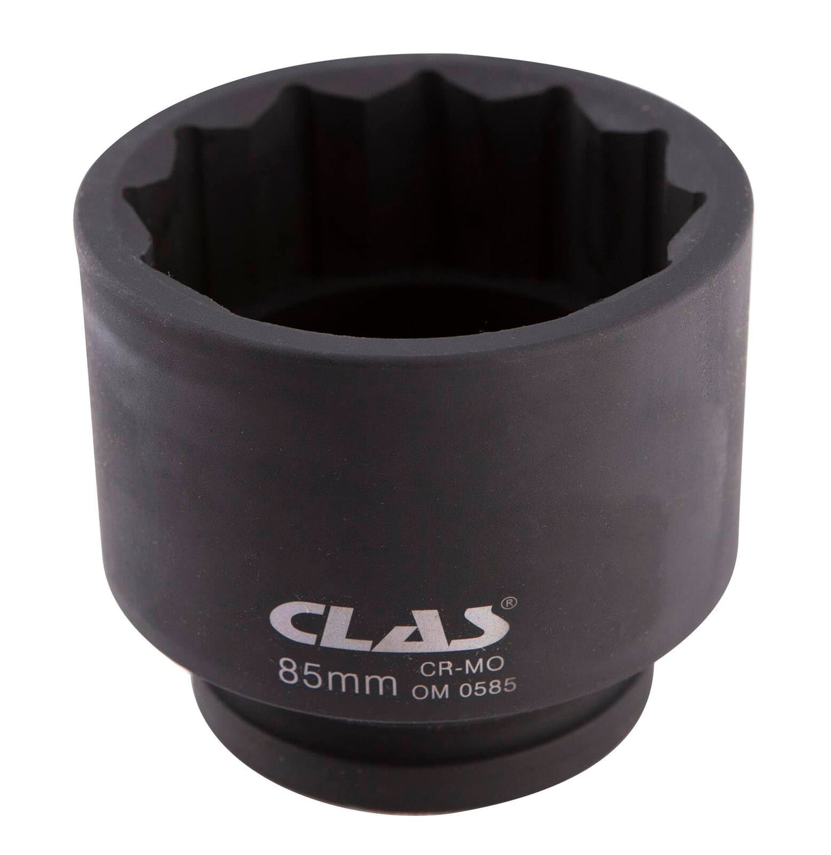CLAS Equipements Om 0585 - Llave de vaso de impacto (12 caras, diámetro de 85 mm)