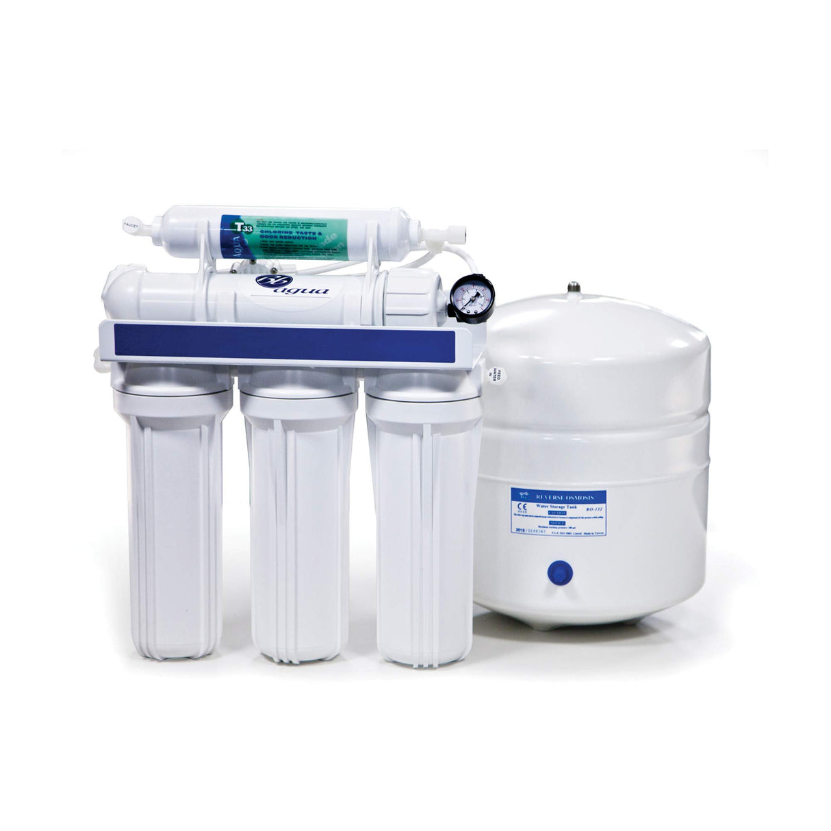 EUR 35. Equipo de Ósmosis Inversa Doméstica de 5 Etapas. Fácil Instalación y cambio de Filtros. Colocación bajo encimera. Incluye Filtros, Membrana y Post Filtro. Bbagua.