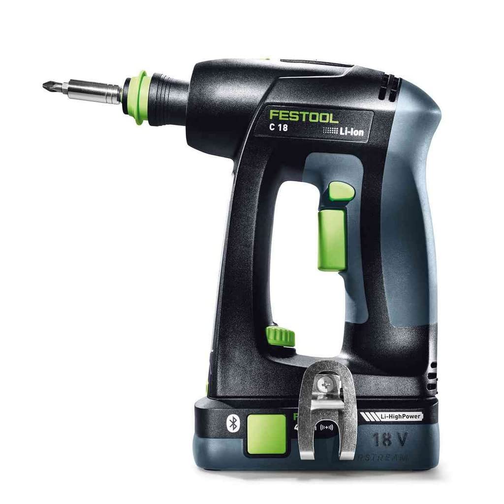 Festool Taladro atornillador a batería C 18 HPC 4,0 I-Set
