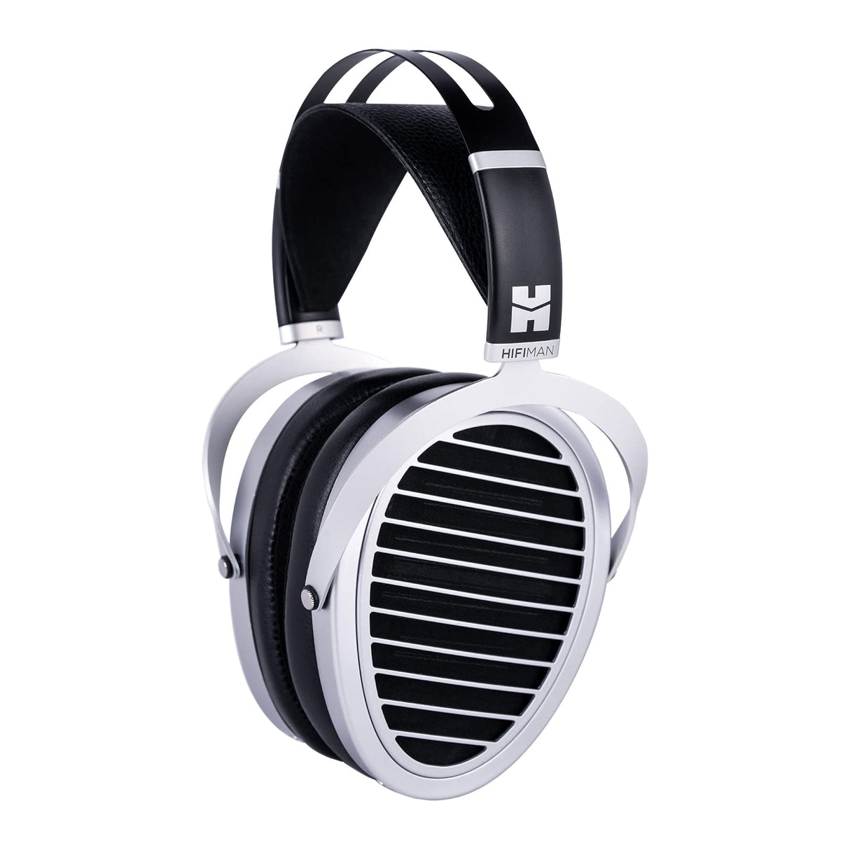 HiFiMAN Ananda-Nano - Auriculares Planos de Alta fidelidad con imanes de Sigilo, Parte Trasera Abierta, para audiófilos, hogar y Estudio, Color Plateado