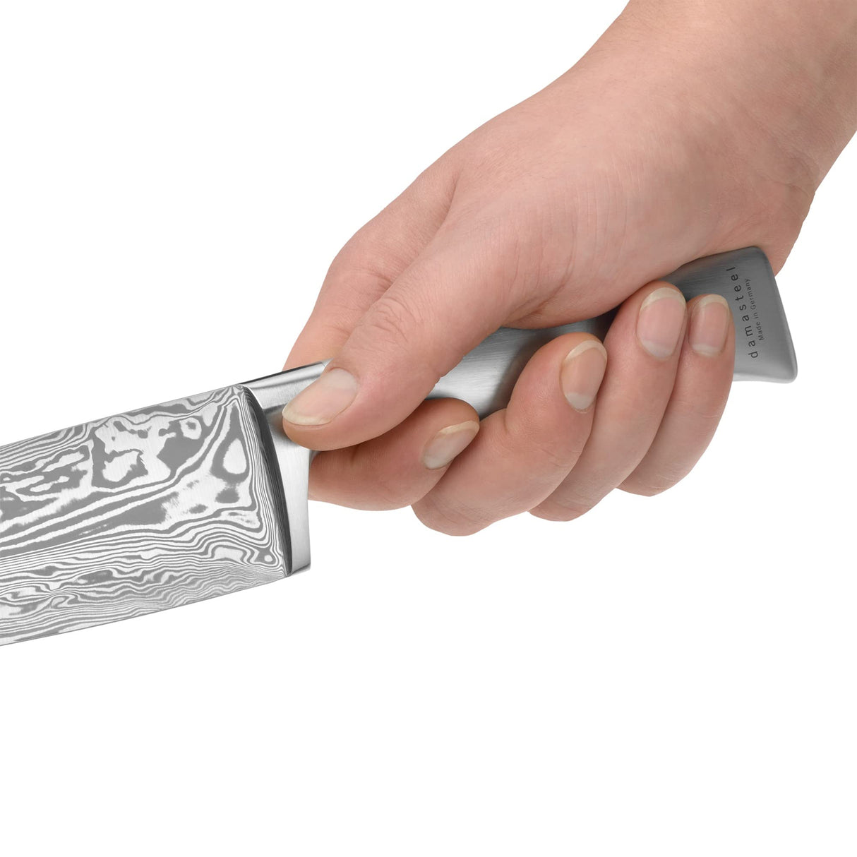 WMF Damasteel Juego de 3 Cuchillos de Acero Damasco Completamente Forjado