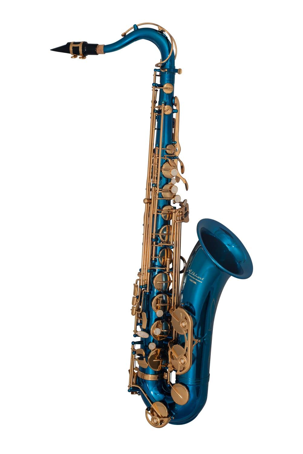 Elkhart 100TSBL - Saxofón tenor, color azul