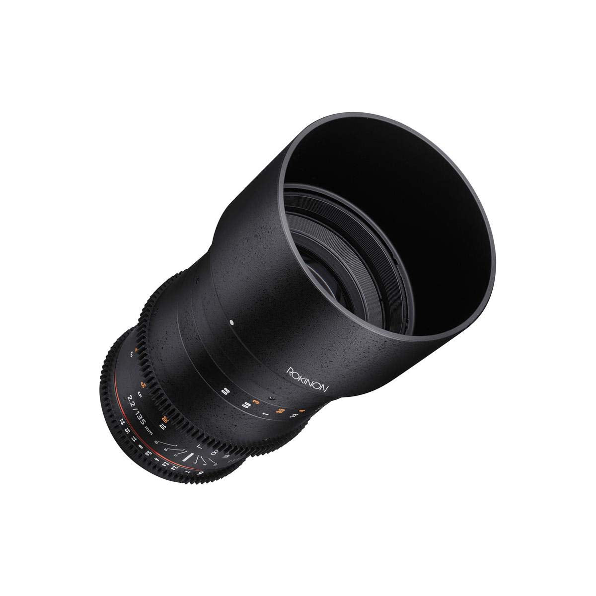 Rokinon Cine DS 135mm T2.2 ED UMC Teleobjetivo Cine Lente para Sony E Mount cámaras de Lente Intercambiables