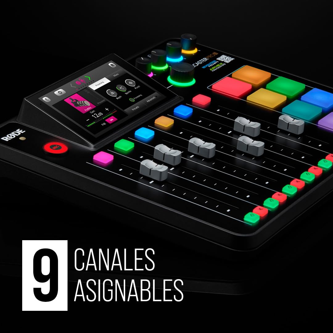 RØDE RØDECaster Pro II RØDECaster Pro II de RØDE, solución de producción todo en uno para podcasts, transmisiones, producción musical y creación de contenido