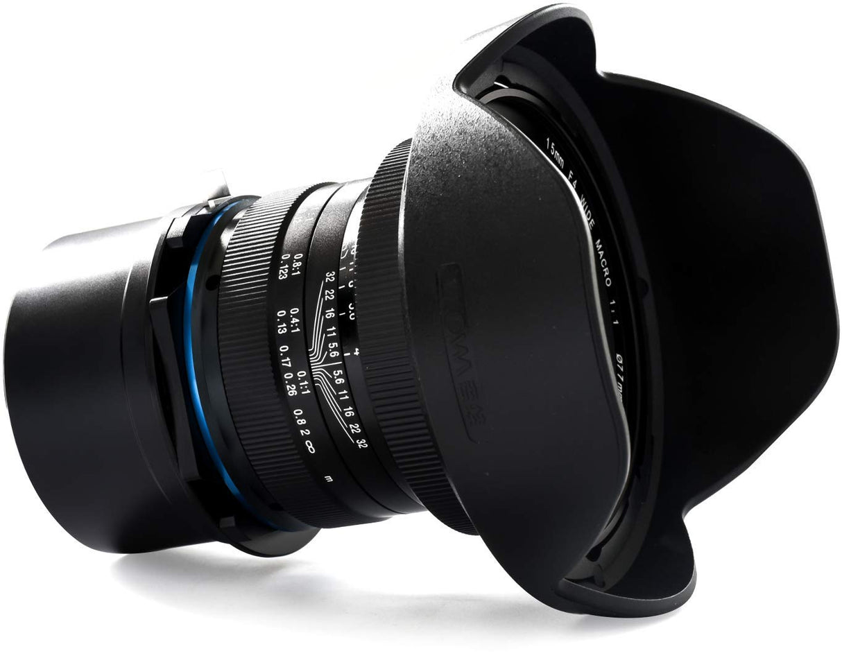 Laowa VE1540SFE - Objetico de 15 mm para cámara Sony FE, f/4, Color Negro