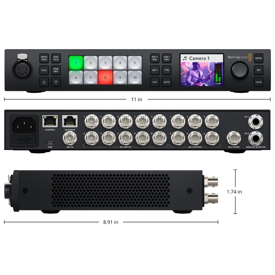 Blackmagic Design ATEM 1 M/E Constellation 4K (BM-SWATEMSCN2/2ME1/4K)