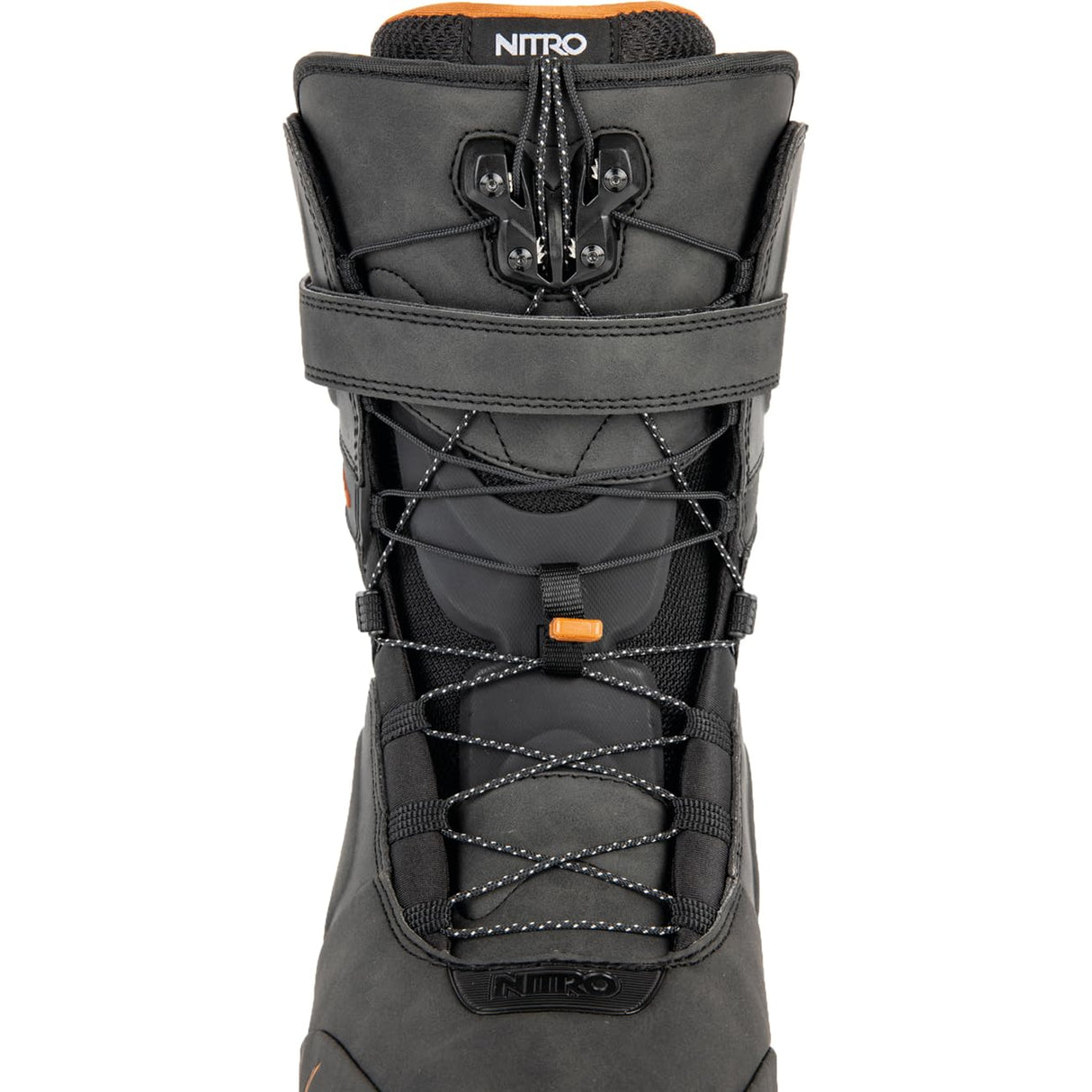 Nitro Snowboard Team Pro TLS '24 Marcus Kleveland All Mountain Freestyle-Sistema de Cordones Rápidos para Hombre Barco, Negro, MP 31.0 // EU 46 2/3 // US 13