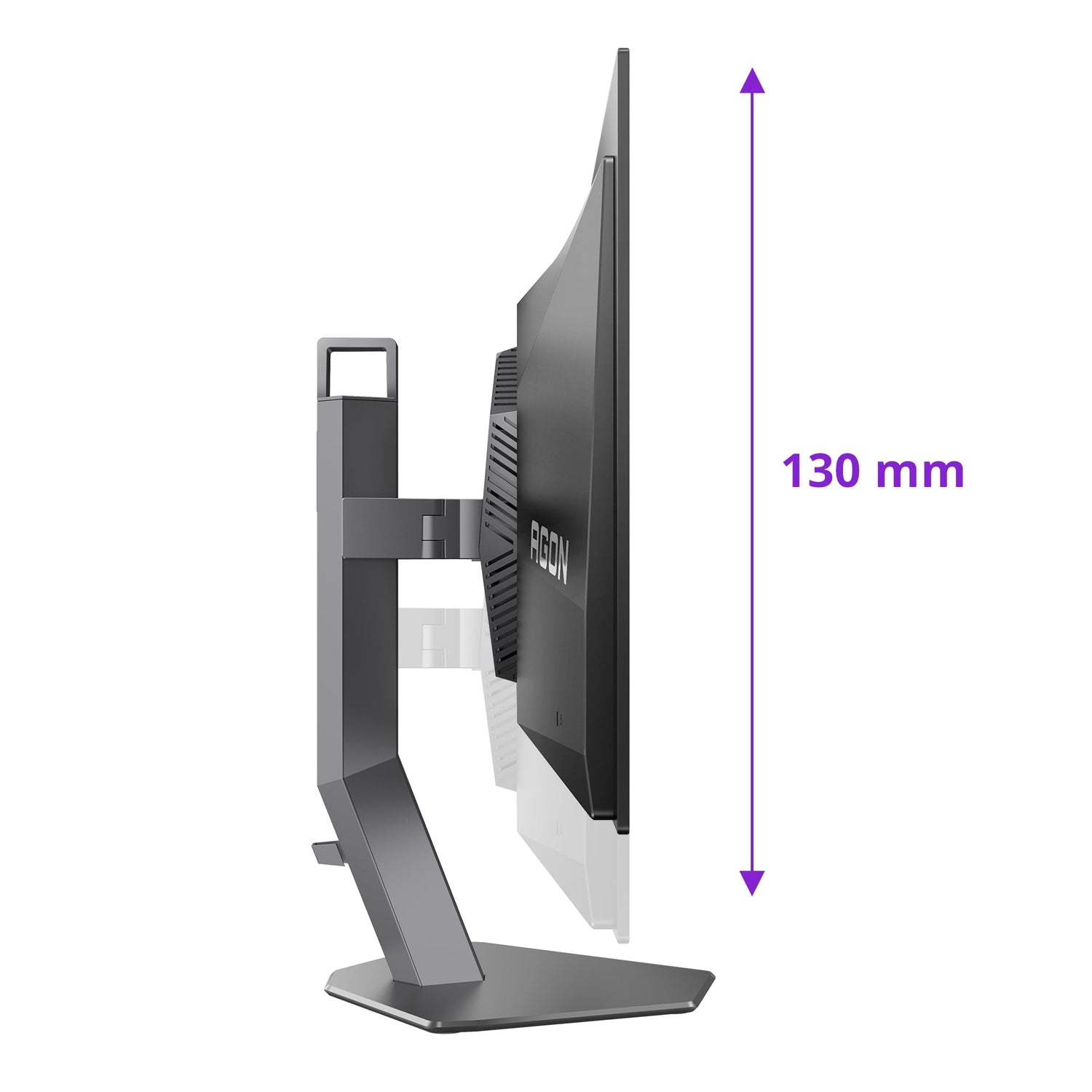 AOC Agon Pro AG276UZD - Monitor gaming QD OLED de 27 pulgadas, 240 Hz, 0,03 ms, FreeSync Prem.Pro, compatibilidad con G-Sync, Ajuste de altura, HDR400 (3840 x 2160, 2 HDMI, DisplayPort, USB Hub) Negro