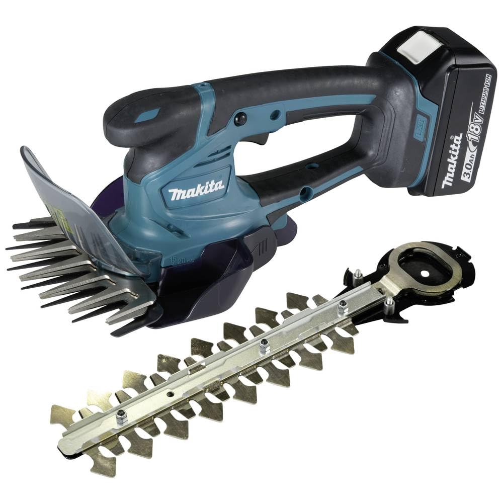 Makita DUM604RFX - Tijeras de césped (18 V, inalámbricas), color negro