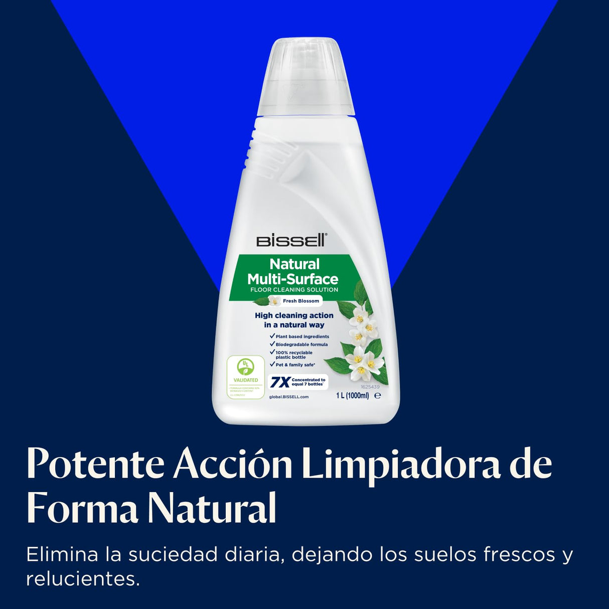 BISSELL CrossWave HF3, Aspiradora Sin Cable, Aspiradora Fregona solo para Suelos Duros, Escoba Aspiradora Vertical Ligera, Aspiradora de Agua con 25 Minutos de Autonomía, en Seco y Húmedo, 3598N