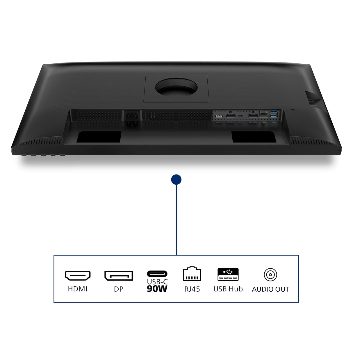 Philips Monitor 27B2U3601 QHD de 27 Pulgadas, 120 Hz, IPS, Ajuste de Altura,Adaptive Sync. 1 ms MPRT (2560 x 1440, HDMI 1x 2.0, DP 1x 1.4, USB Hub) Negro/Rojo