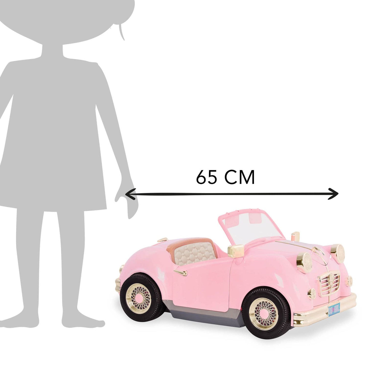 Our Generation BD67051Z - Coche retro para muñecas