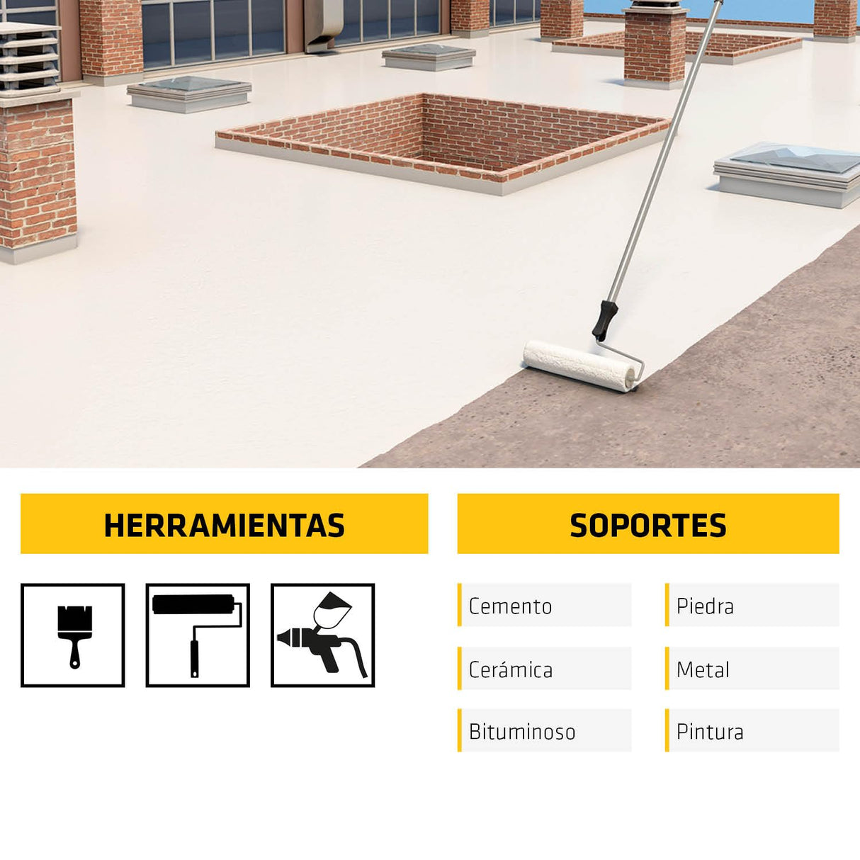 SIKA - Membrana líquida impermeabilizante - SikaFill 420 Extreme - Gris - Para cubiertas nuevas como en rehabilitaciones - Listo para su uso - Permeable al vapor de agua - 20 kg