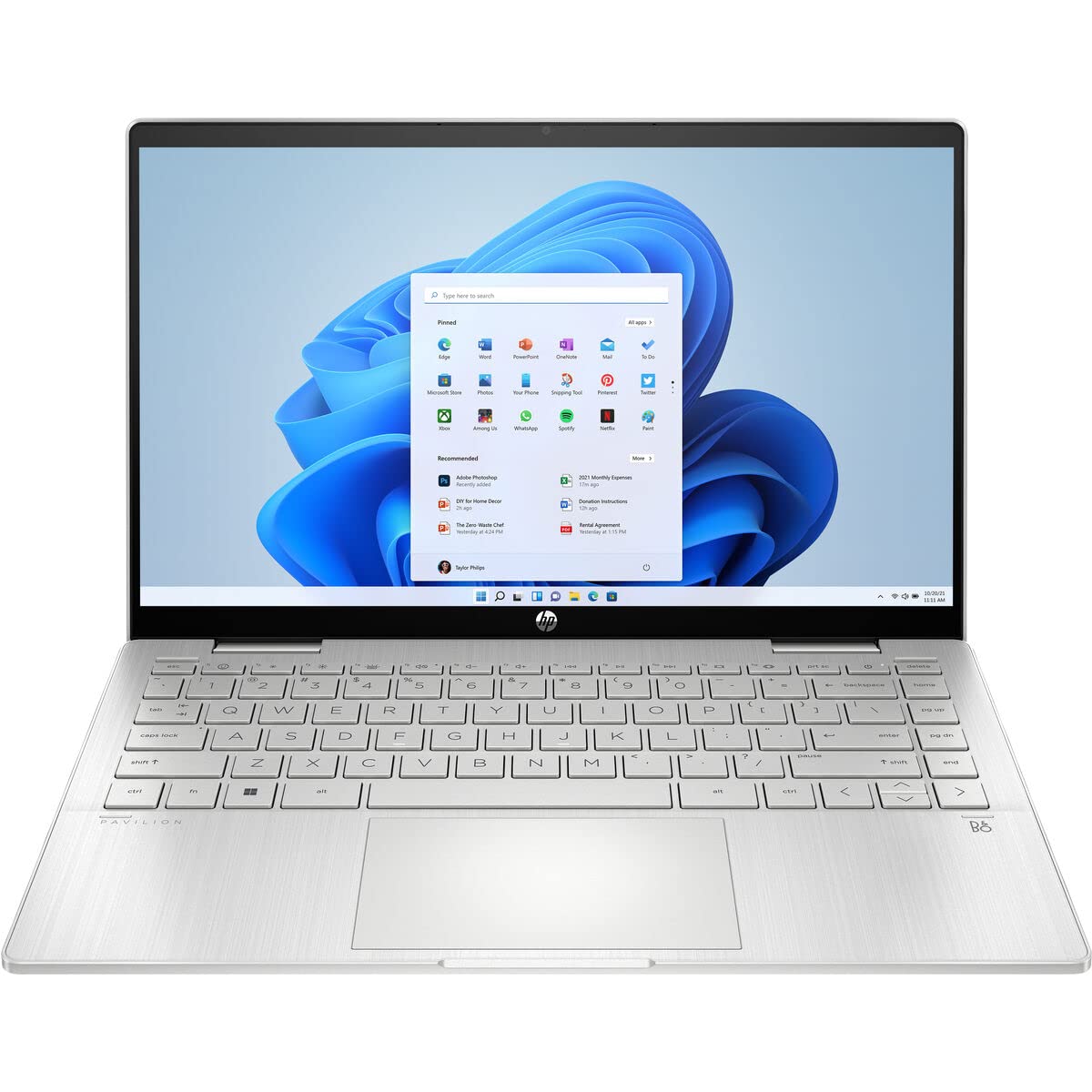 HP Notebook Pavilion X360 14-ek0015ns Intel Core i5-1235U QWERTY Español 512 GB SSD 14" 8 GB RAM