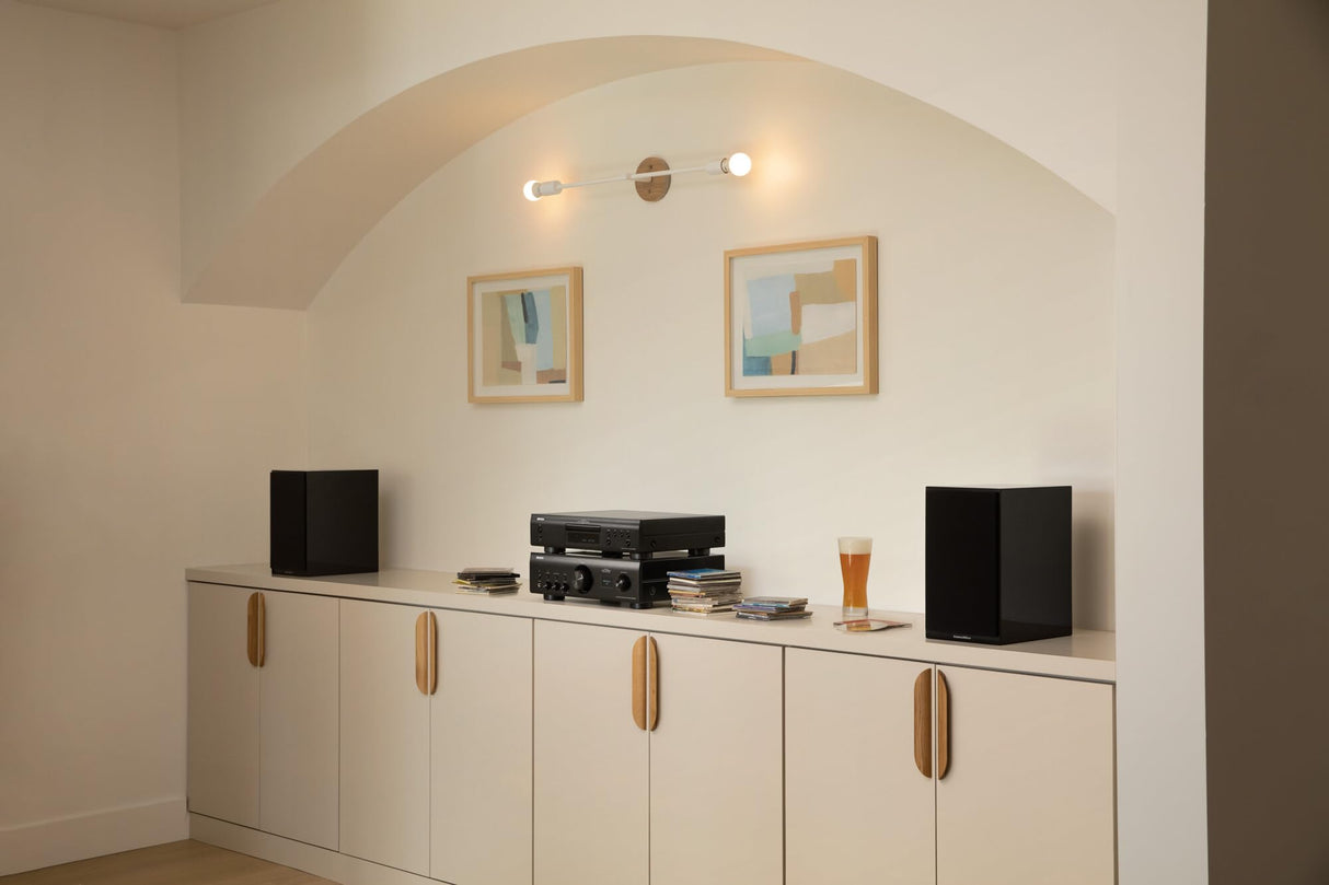 DENON Amplificador PMA-900HNE Hi-Fi, Amplificador estéreo con HEOS Integrado, 2 x 85 W, preamplificador Phono Integrado, Certificado Hi-Res, AirPlay 2, Bluetooth, Negro