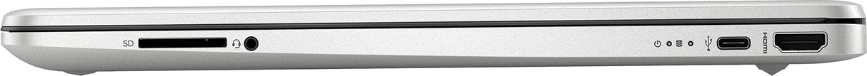 HP Laptop FHD-Display, AMD Ryzen 5-5500U, 16GB DDR4 RAM, 512GB SSD, AMD Radeon Graphics, QWERTZ toetsenbord, Windows 11, zilver