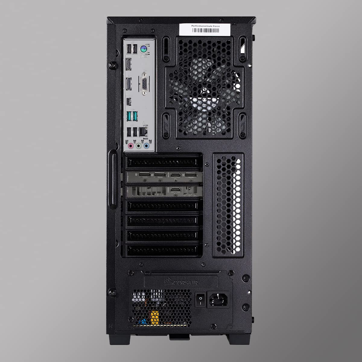 JOULE PERFORMANCE Force Gaming PC Nuke RTX3060 II5 - Ordenador con SSD de 500 GB, GeForce RTX 3060 12 GB, Arctic Cooling Freezer 34, Tarjeta gráfica Negra 3060