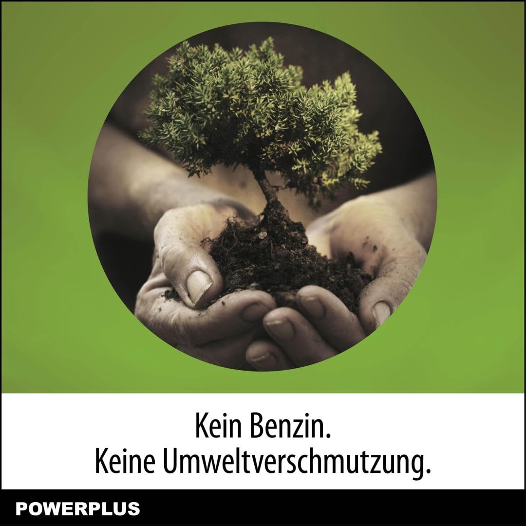 Powerplus Cortacésped Dual Power 4Ah Battery 20 V