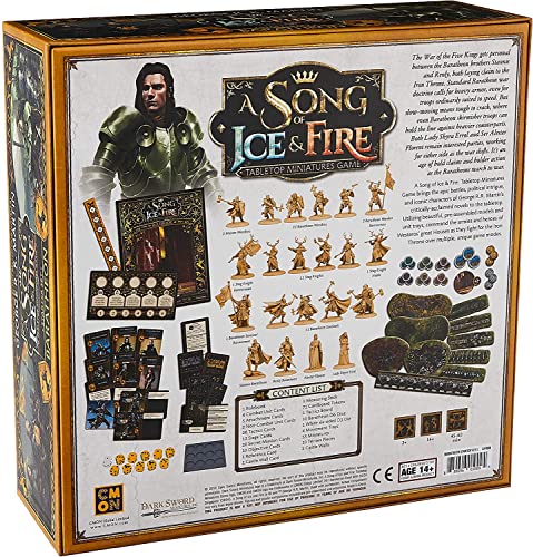 Cool Mini or Not - A Song of Ice and Fire: Baratheon Starter Set - Miniature Game
