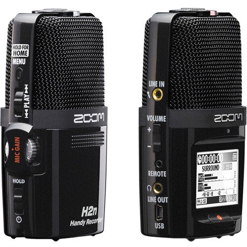 Zoom - H2n - Grabador 4 Pistas - Interfaz USB