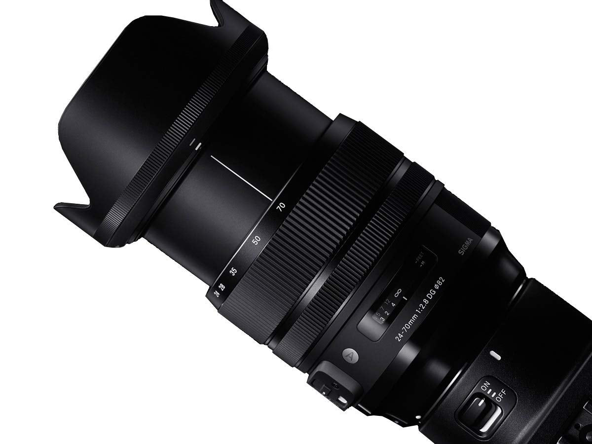 Sigma 24-70 mm F 2.8 DG - Objetivo para Canon, color Negro