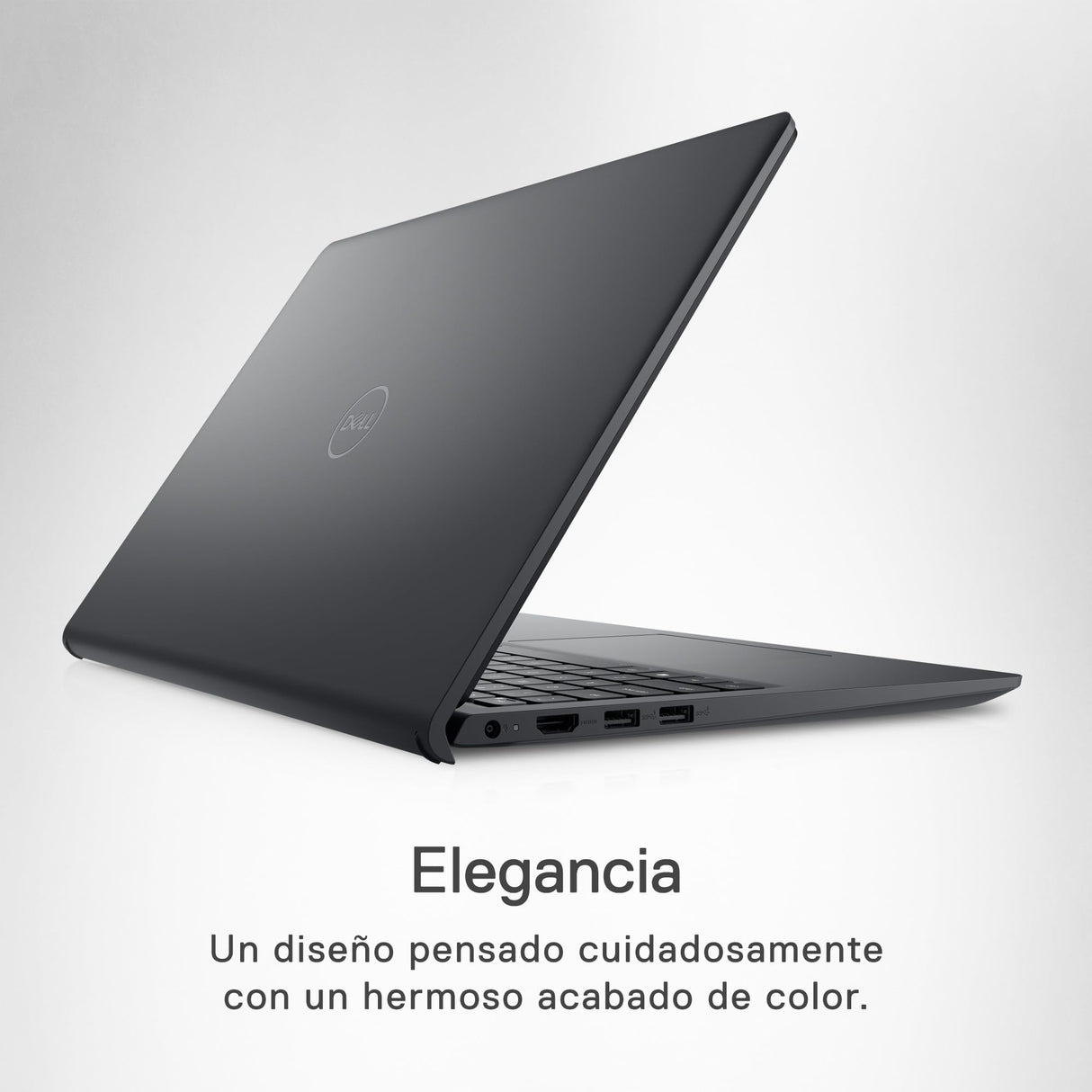 Dell Inspiron 15 3520 Portátil de 15,6'' FHD, Intel Core i7 1255U, 16GB RAM, 512GB SSD, Intel Iris Xe Graphics, Windows 11, Teclado retroiluminado QWERTY Español, Carbon Black