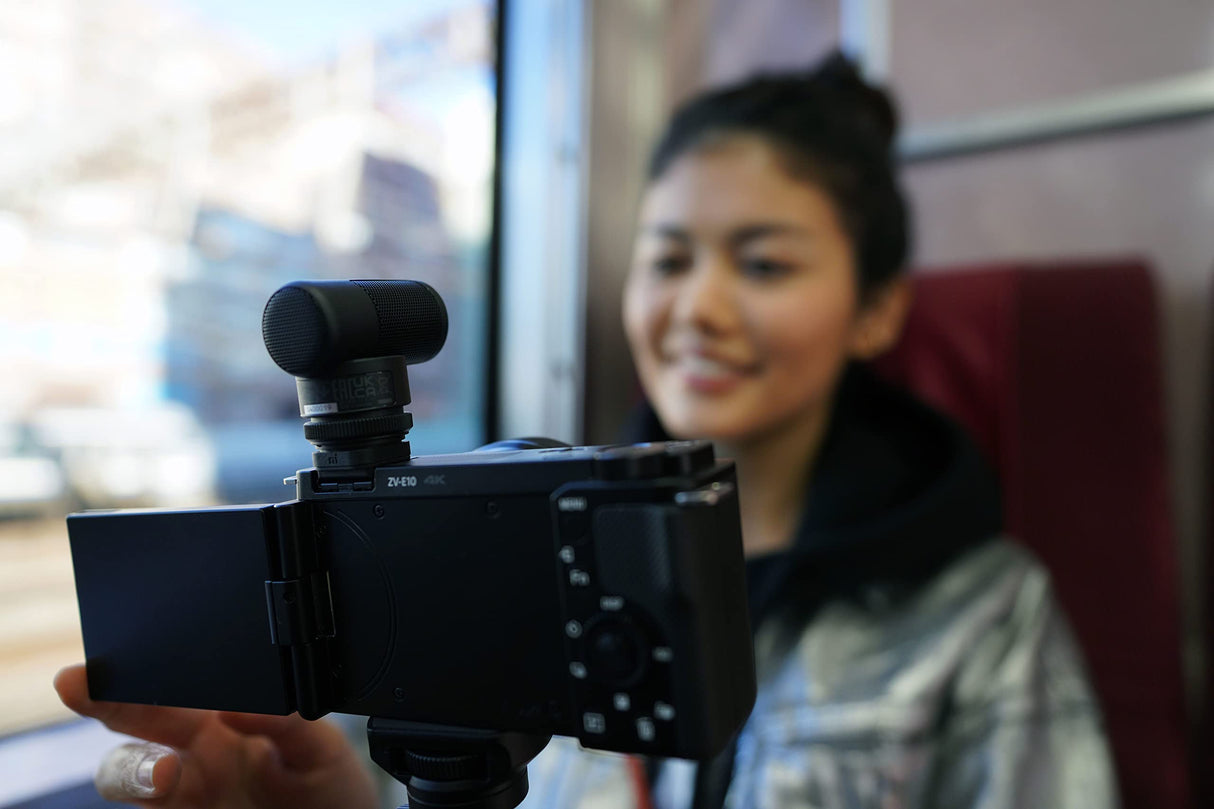 Sony ECM-G1 Micrófono direccional (sin Cable, ni batería), Negro