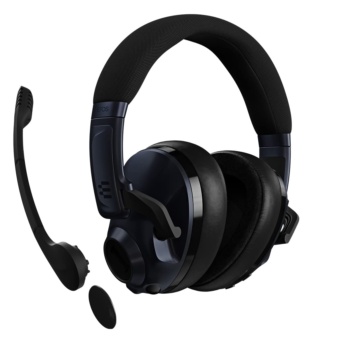 EPOS H3Pro Auriculares Inalámbricos Híbridos - Cascos Gaming para PC - Auriculares con Micrófono con Cancelación de Ruido Mejorada y Mezcla de Audio, Compatible con Windows 10 (Negro)