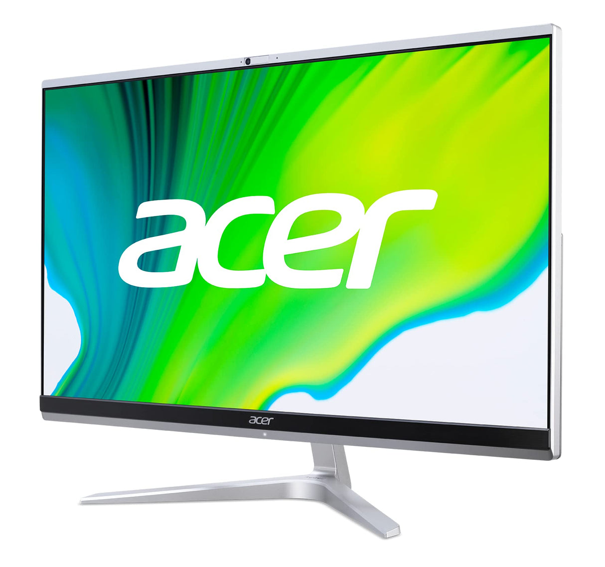acer Aspire C24-1650, PC Desktop AIO, Intel Core i3-1115G4, 8 GB DDR4, 512 GB SSD, 23,8" Pantalla IPS FHD LED LCD, Intel UHD, WiFi, Webcam, Sin Sistema operativo/Teclado + Mouse inalámbricos