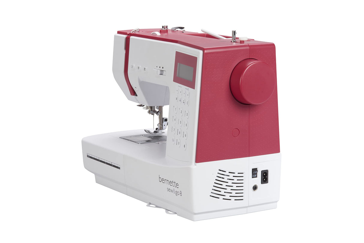 Máquina de coser Bernette Patchen para colchas, patchwork y 197 programas profesionales con ordenador 8 en 1