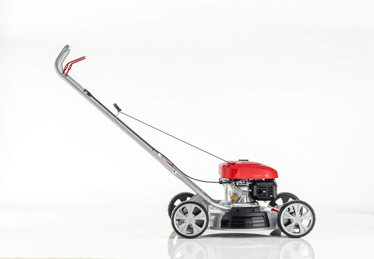 AL-KO 119836 Silver 468 P-A Bio - Cortacésped de Gasolina, 1,9 W, Color Plateado
