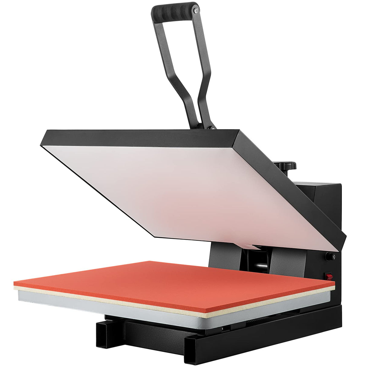 VEVOR Prensa de Calor Negro 406x510 mm Máquina de Sublimación Textil 1700 W Calentamiento Rápido Prensa de Calor por Transferencia por Sublimación Digital e Industrial para Camiseta, Bolso, Almohada