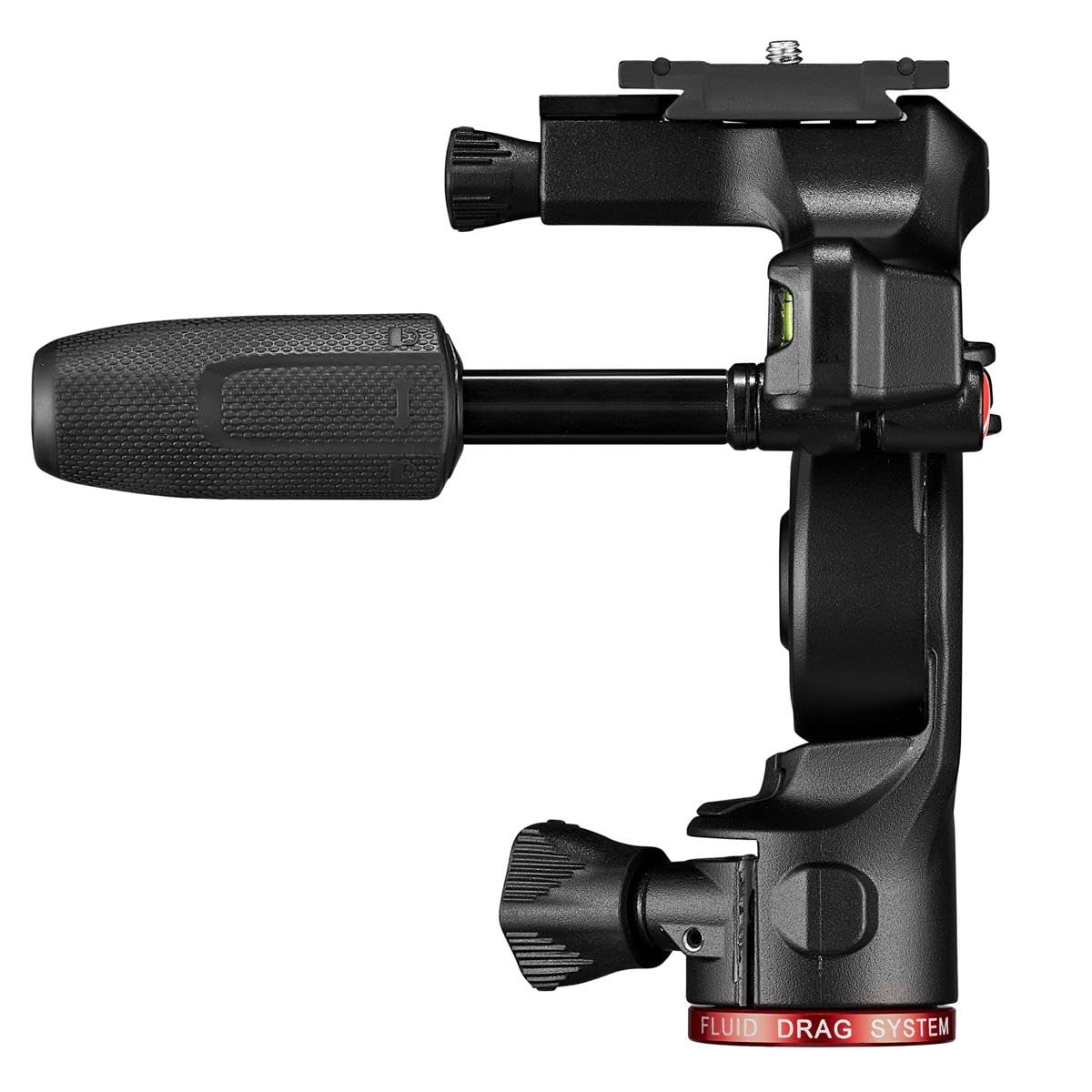 Manfrotto Befree - Cabezal de trípode para cámara en Vivo de 3 vías, Aluminio, Carga útil de 6 kg, para trípodes de Viaje, con Asas Plegables, Sistema de Arrastre Fluido, para Fotos y Videos, Equipo