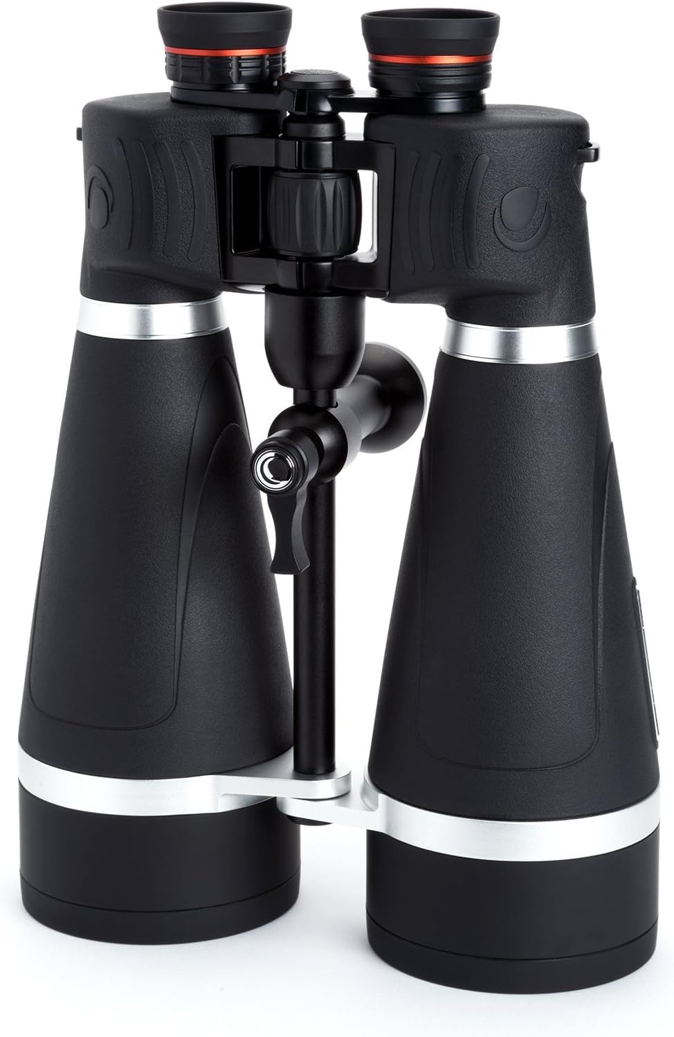 Celestron 72031 SkyMaster Pro 20x80mm Prismáticos Porro Prism Impermeables, con protección blindada de Goma, Lente Multicapa, Cristal prismático BAK-4 y Funda de Transporte de Lujo, Negros