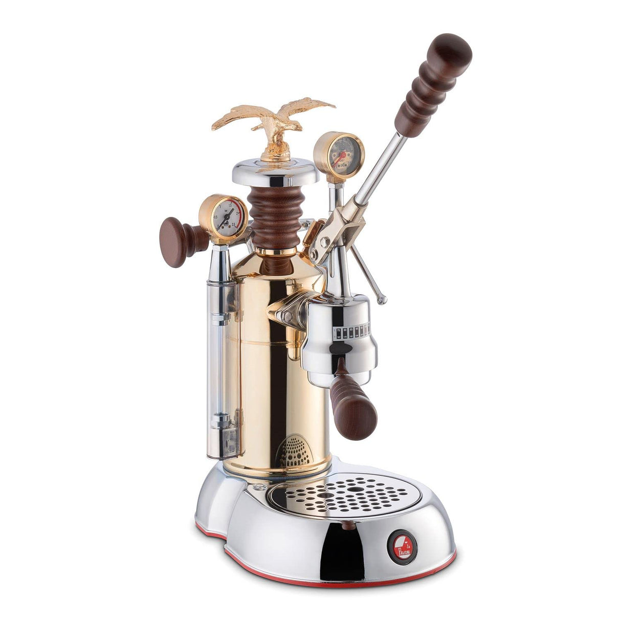 La Pavoni LPLESC01EU, Maquina de espresso Esperto Competente, Chrome/or