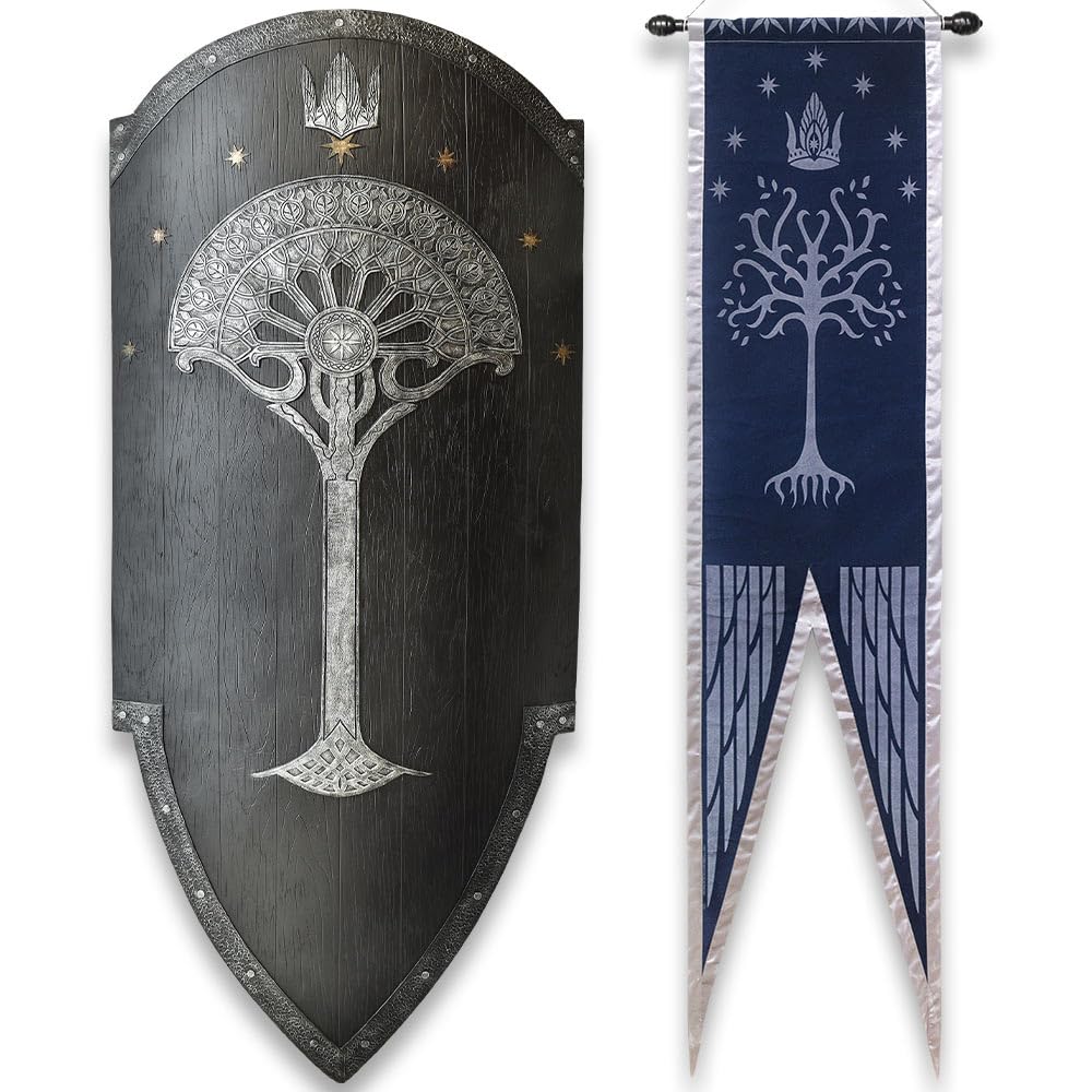 United Cutlery Replica el se±Oro de Los anillos Escudo de Gondor 113 cm Escala 1-1