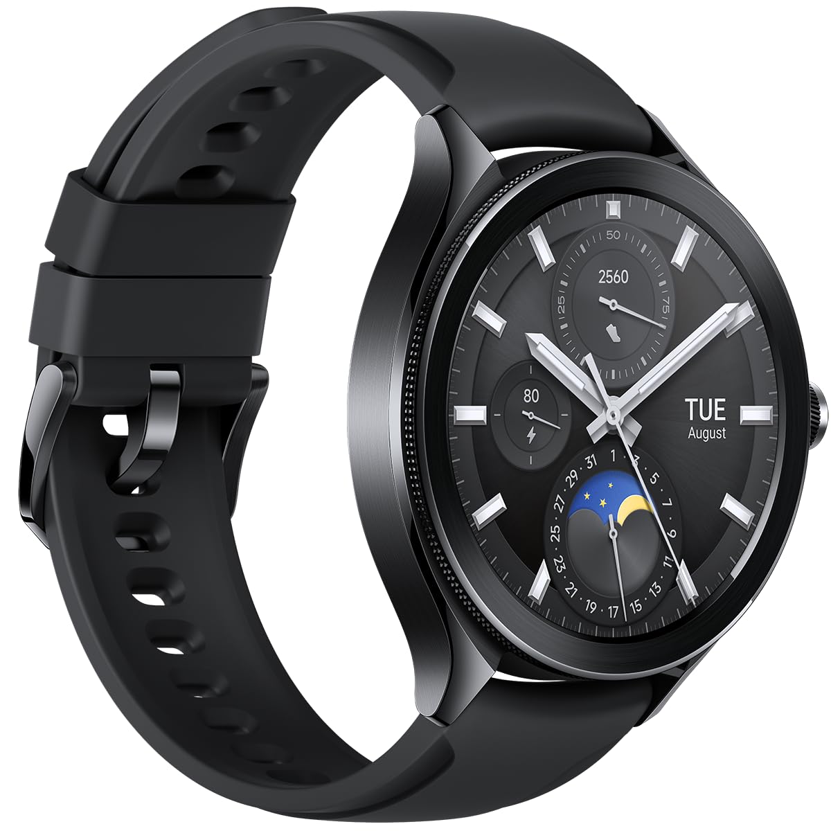 XIAOMI Watch 2 Pro - 4G LTE Black Case con Correa Negra Fluororubber