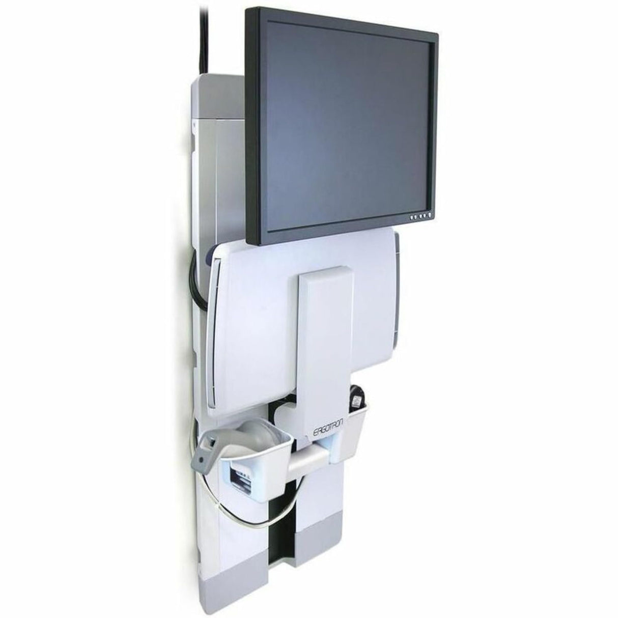 9IN VERTICAL LIFT+SLIDE TRAY CRTS