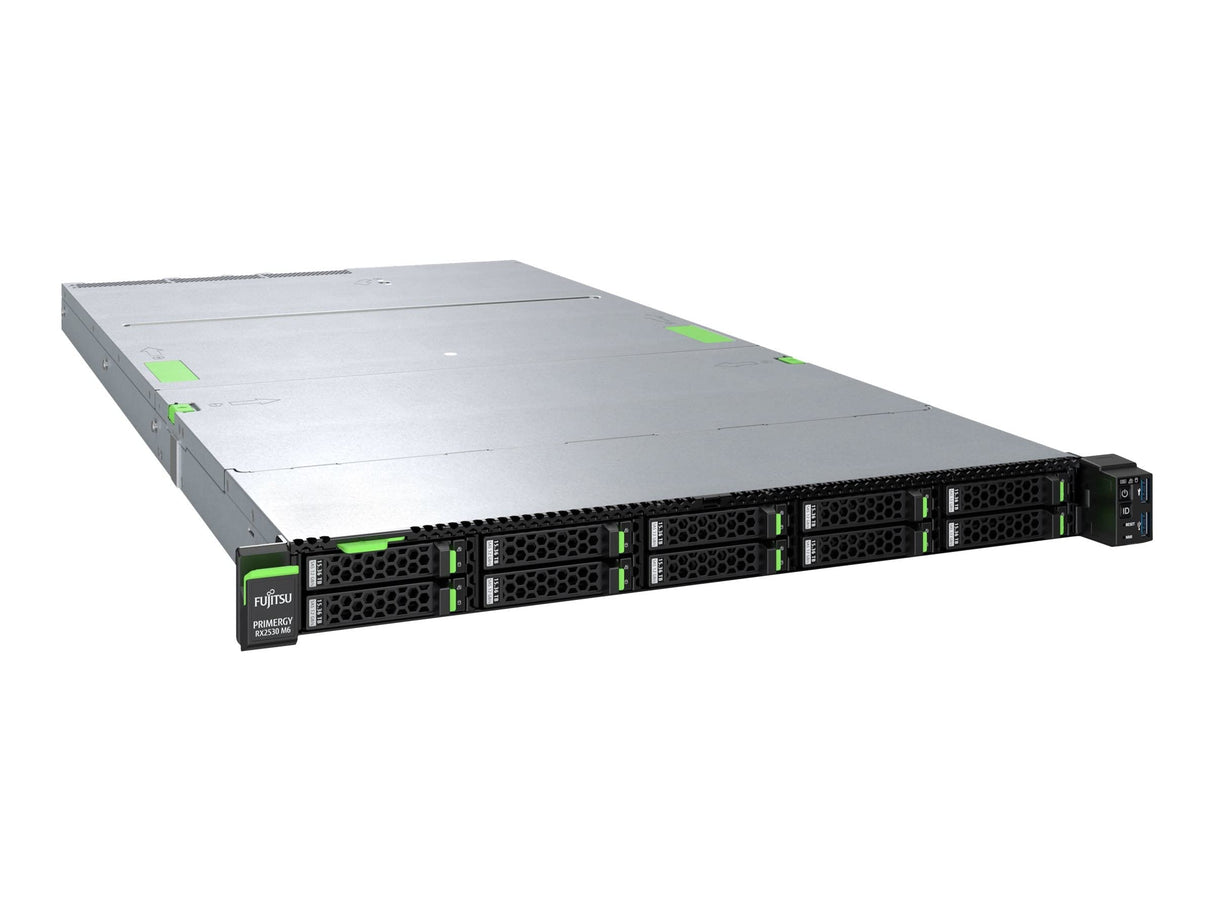 Fujitsu PRIMERGY RX2530 M6 - Servidor - Montaje en Rack - 1U - Doble - 1 x Xeon Silver 4309Y / 2.8GHz - RAM 16GB - SATA - Intercambio en Caliente de 8,9 cm (3,5")