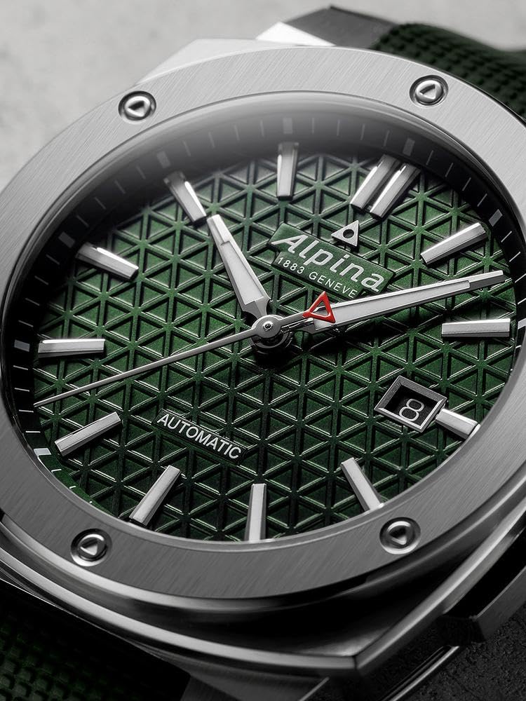 Alpina Reloj Analógico para Hombre de Cuarzo con Correa en Acero Inoxidable mid-39682