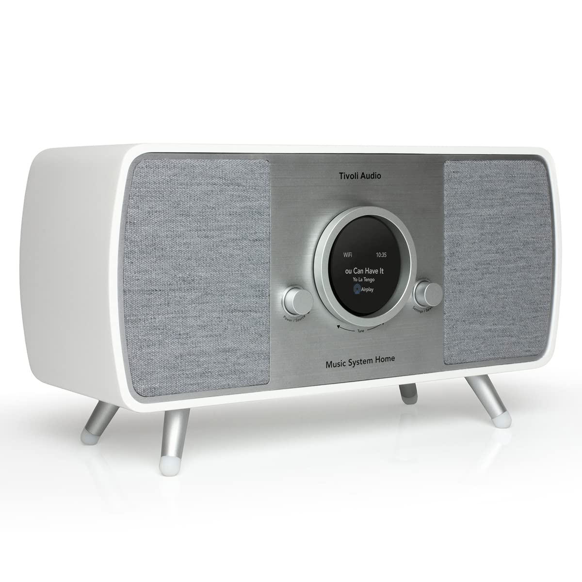 Tivoli Audio Music System Home Gen 2 Dab+ / FM/WiFi/Bluetooth Sistema Todo en uno (Blanco/Gris)