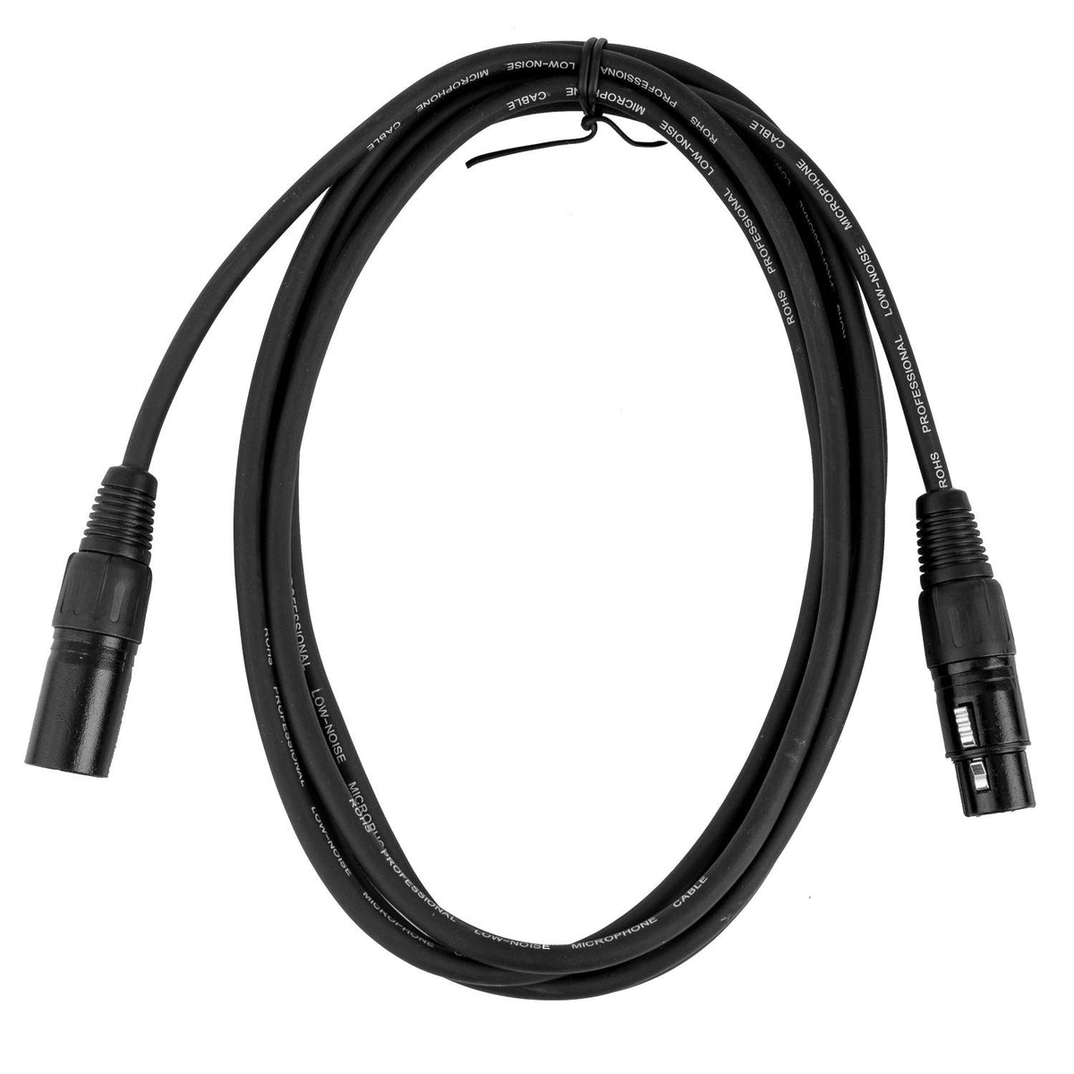 Cascha HH 5080 Stage - Micrófono dinámico para escenario con interruptor de encendido/apagado, incluye cable XLR de 3 m y abrazadera de micrófono, ideal para conciertos y espectáculos en directo y