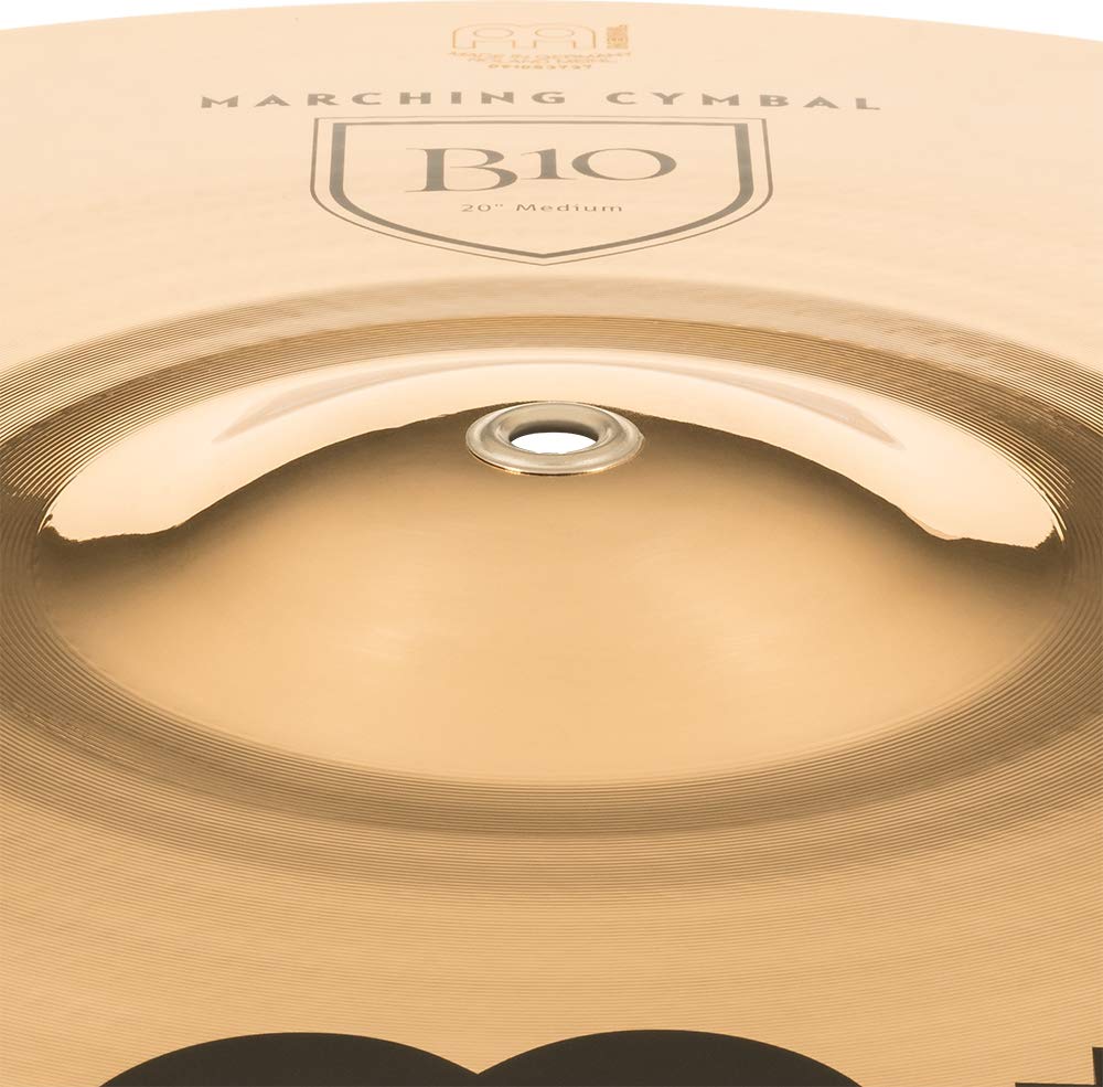 Meinl 50.8 cm B10 bronce tamaño mediano par Cymblas marchas