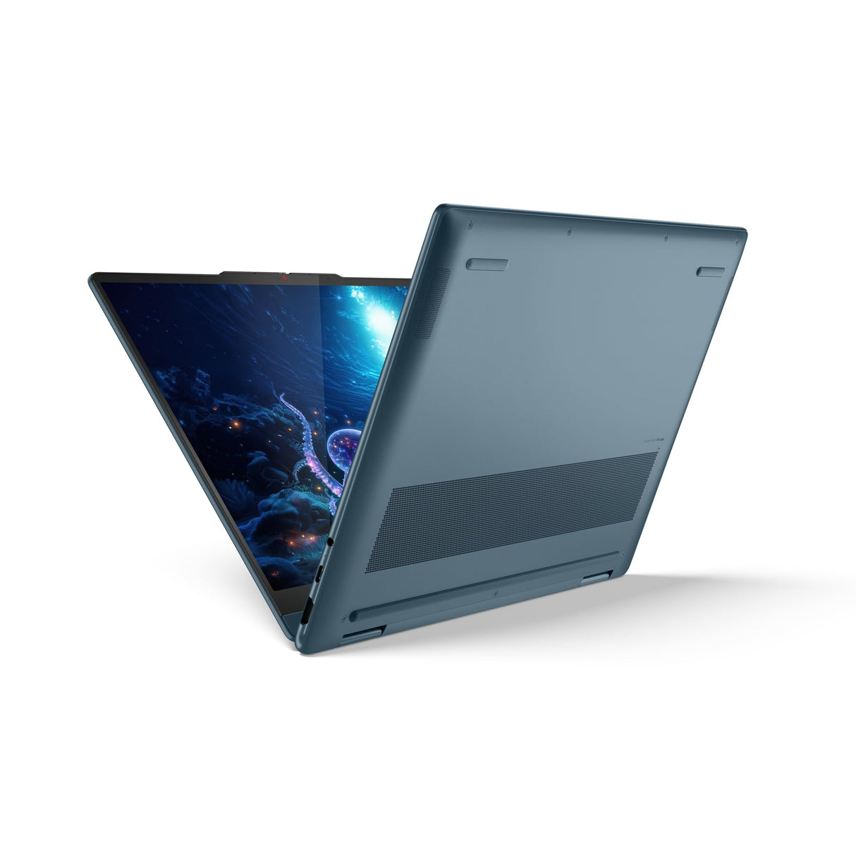 Lenovo Yoga 7 - Ordenador portátil 2 en 1, Copilot+PC, 14" WUXGA OLED, AMD Ryzen AI 7 350, 16 GB de RAM, SSD de 512 GB, AMD Radeon 860M, Win11, QWERTZ, Tidal Teal, 3 Meses Premium Care, Incluye Funda
