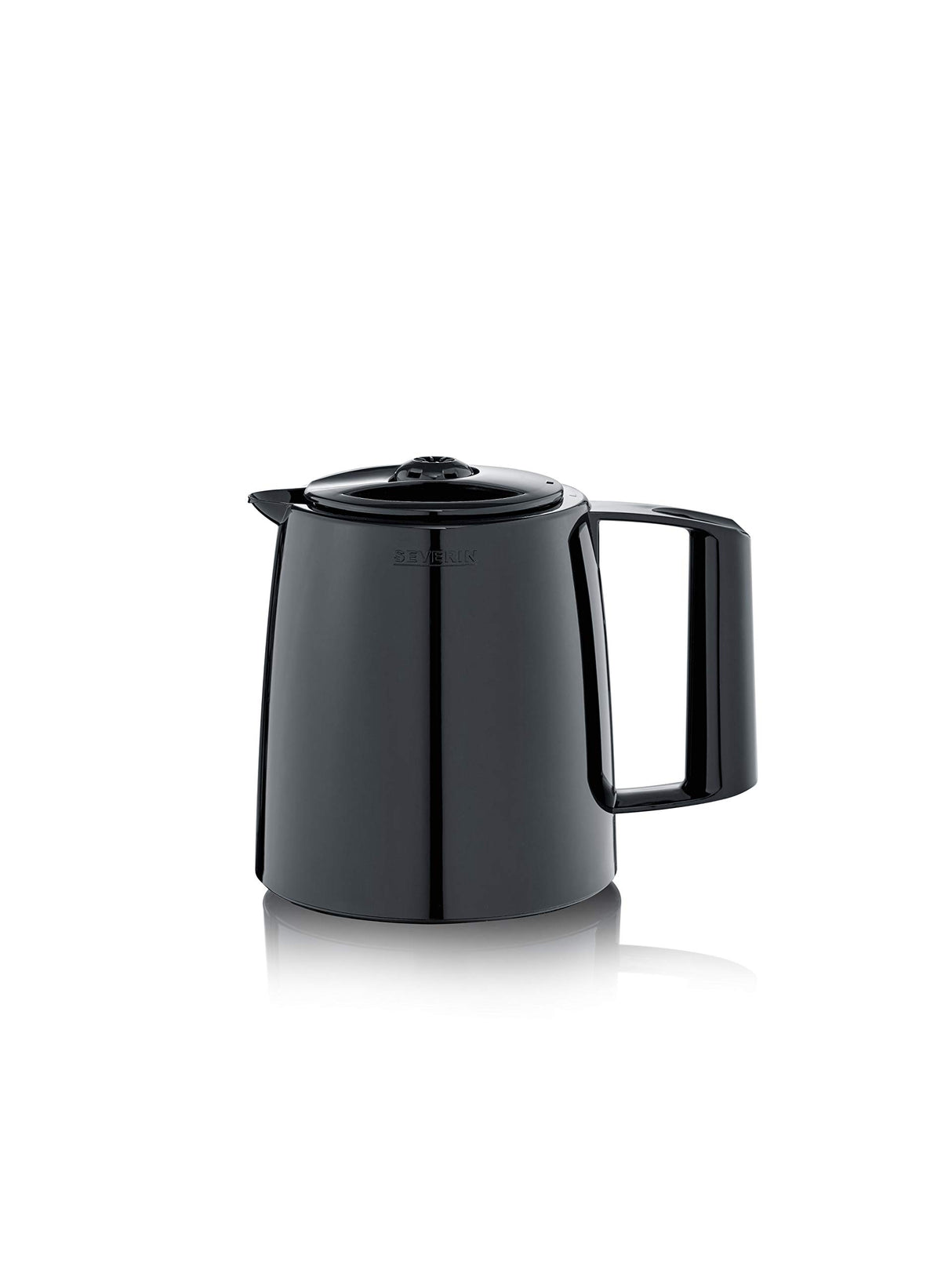 SEVERIN - Cafetera de goteo Duo hasta 16 tazas, Cafetera de filtro compacta / Cafetera americana con 2 jarras termo, Con Desconexión Automática, Negro, KA 9315