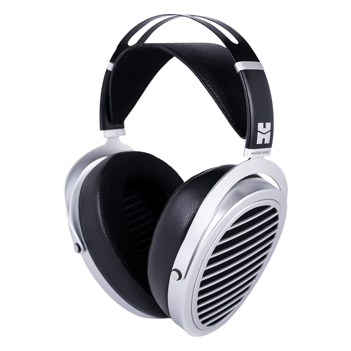 HiFiMAN Ananda-Nano - Auriculares Planos de Alta fidelidad con imanes de Sigilo, Parte Trasera Abierta, para audiófilos, hogar y Estudio, Color Plateado