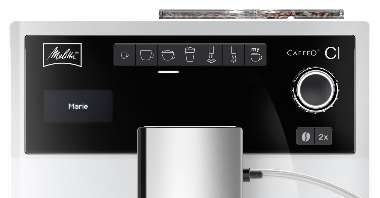 Melitta CAFFEO CI, Blanco - Máquina de café