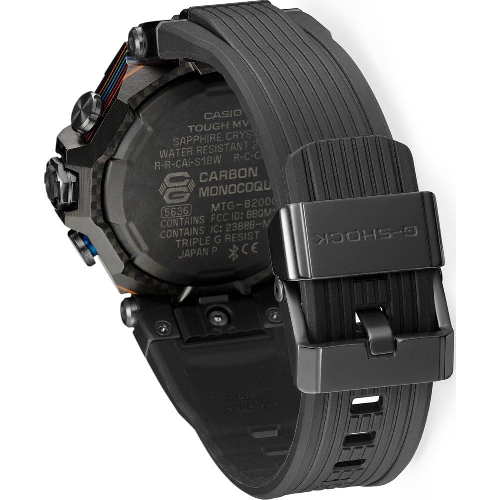 CASIO Reloj Analógico para Hombres de Cuarzo con Correa en Acero Inoxidable MTG-B2000YR-1AER