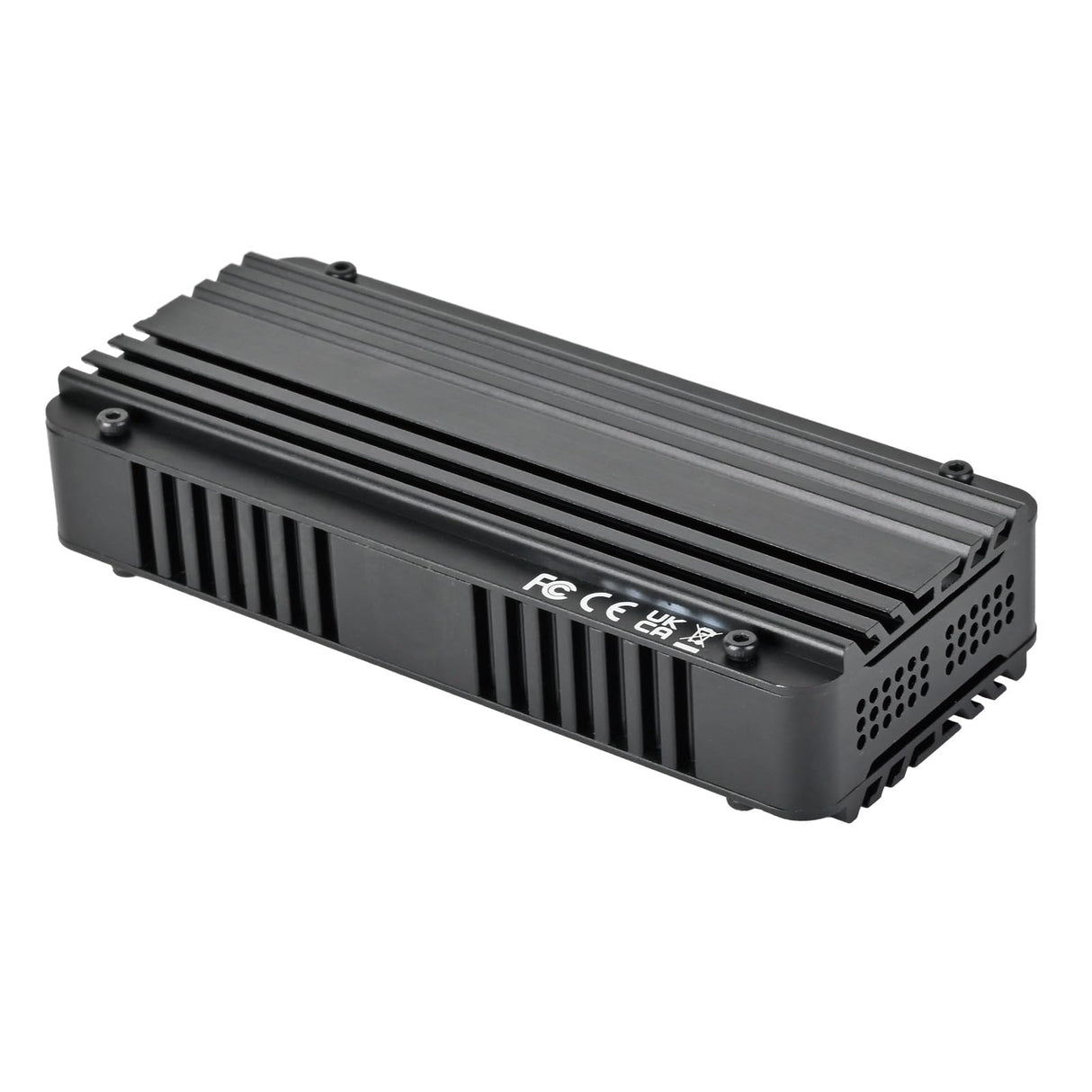 SilverStone Technology SST-MS12-40G, Carcasa SSD NVMe USB4 con refrigeración Activa